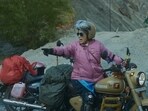 A still from Dhak Dhak trailer. A still from Dhak Dhak trailer.
