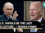‘U.S. SHOULD BE THE LAST TO LECTURE…’: RUSSIA FUMES ‘U.S. SHOULD BE THE LAST TO LECTURE…’: RUSSIA FUMES