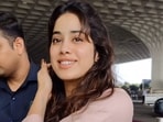 Janhvi Kapoor and Shikhar Pahariya at Mumbai airport. (Viral Bhayani) Janhvi Kapoor and Shikhar Pahariya at Mumbai airport. (Viral Bhayani)
