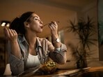 "Let's dive into some fantastic mindful eating techniques that have truly transformed my relationship with food, and I'm excited to share them with you. These tips have added a whole new level of enjoyment and mindfulness to my meals," says Nutritionist Karishma Shah in her recent Instagram post.&nbsp;