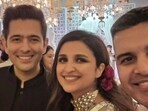 More pics from Parineeti Chopra and Raghav Chadha's wedding celebration. More pics from Parineeti Chopra and Raghav Chadha's wedding celebration.
