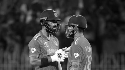 KL Rahul slammed an unbeaten knock of 97 runs off 115 deliveries. (Rohit Chawla)