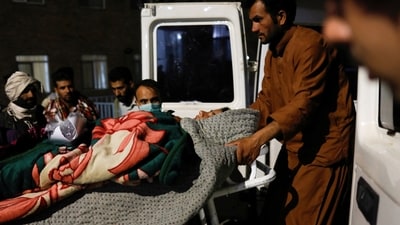 At least 2,400 people were killed and many more injured in the quakes, the Taliban administration said.&nbsp;&nbsp; (REUTERS)