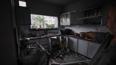 In response, Israel initiated a massive airstrike operation, claiming to have eliminated 400 militants, as Prime Minister Benjamin Netanyahu vowed to reduce the group to “rubble".&nbsp; (Bloomberg)