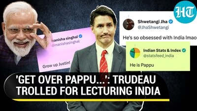 'GET OVER PAPPU...': TRUDEAU TROLLED FOR LECTURING INDIA 