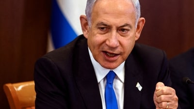 Israel-Palestine Latest: Israeli prime minister Benjamin Netanyahu. (Reuters)