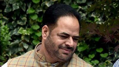 Jammu and Kashmir Pradesh Congress Committee president President Vikar Rasool Wani (HT File Photo)