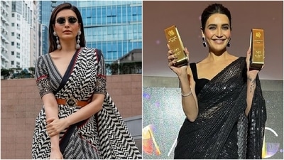 Karishma Tanna travelled to Busan, South Korea, to attend the Busan International Film Festival. The actor attended the event for her Netflix drama series Scoop, nominated for the Best Asian Series and Best Lead Actress categories. She took to Instagram to share a glimpse of her time at the festival and exploring Busan. Scroll through to see what Karishma wore. (Instagram) Karishma Tanna travelled to Busan, South Korea, to attend the Busan International Film Festival. The actor attended the event for her Netflix drama series Scoop, nominated for the Best Asian Series and Best Lead Actress categories. She took to Instagram to share a glimpse of her time at the festival and exploring Busan. Scroll through to see what Karishma wore. (Instagram)