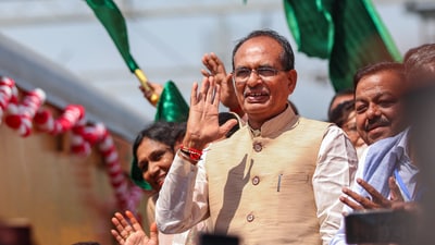 Madhya Pradesh Chief Minister Shivraj Singh Chouhan (PTI)