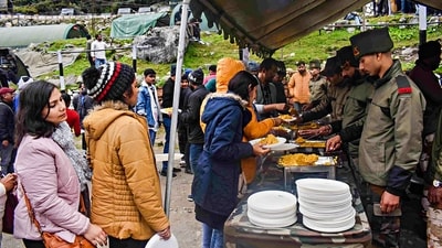 In Sikkim, Pakyong district reported the maximum number of fatalities at 22, including 10 army personnel, followed by six in Gangtok, four in Mangan and two in Namchi. (PTI) In Sikkim, Pakyong district reported the maximum number of fatalities at 22, including 10 army personnel, followed by six in Gangtok, four in Mangan and two in Namchi. (PTI)