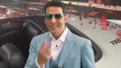 Akshay Kumar appeared in a new Vimal ad with Shah Rukh Khan and Ajay Devgn Akshay Kumar appeared in a new Vimal ad with Shah Rukh Khan and Ajay Devgn
