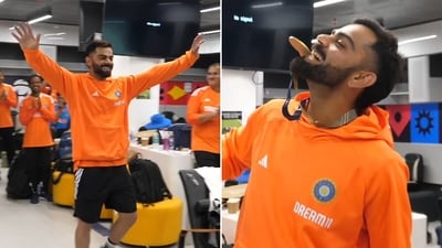Virat Kohli won India's first 'Fielder of the match' medal. (BCCI) Virat Kohli won India's first 'Fielder of the match' medal. (BCCI)