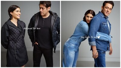Salman Khan has shared new pics with Alizeh Agnihotri.