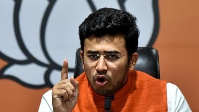 BJYM National President Tejasvi Surya. (ANI file photo)