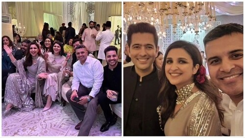 Parineeti and Raghav's sangeet.