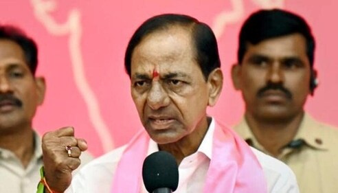 Bharat Rashtra Samithi chief and Telangana chief minister K Chandrasekhar Rao. Bharat Rashtra Samithi chief and Telangana chief minister K Chandrasekhar Rao.