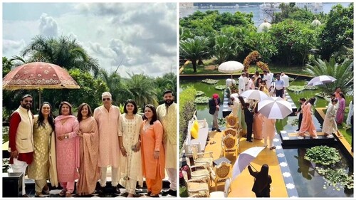 Pics from Parineeti Chopra's wedding day.
