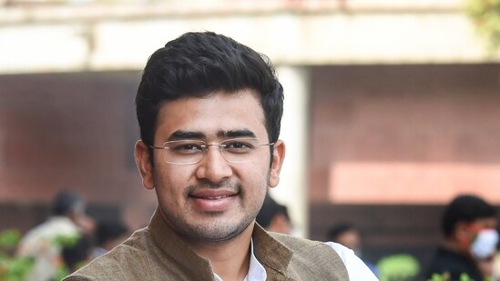 BJP MP Tejasvi Surya (PTI Photo)