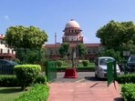 The Supreme Court building in New Delhi.