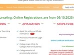 TS PECET 2023 phase 2 registration ongoing, last date October 11