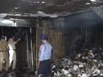 The fire broke out in the computer room of PGI's Nehru Hospital in Chandigarh. 