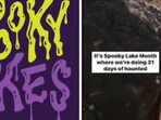 'Spooky Lake Month' is trending on TikTok 'Spooky Lake Month' is trending on TikTok
