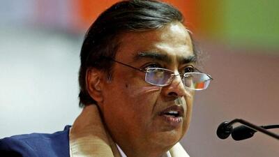 Ambani’s wealth has risen to  ₹808,700 crore, up 2% in comparison to last year. (Reuters file photo)