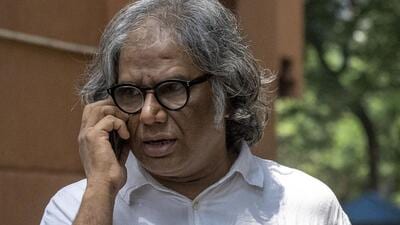 Artist Chintan Upadhyay. (Hindustan Times) Artist Chintan Upadhyay. (Hindustan Times)