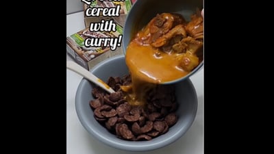Snapshot of the meat curry. (Instagram/@CalvinLee) Snapshot of the meat curry. (Instagram/@CalvinLee)