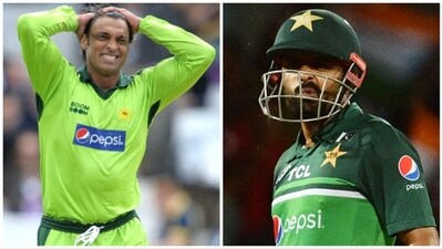 Shoaib Akhtar was called out by fans after Babar Azam's flop show (AFP-Getty Images) Shoaib Akhtar was called out by fans after Babar Azam's flop show (AFP-Getty Images)