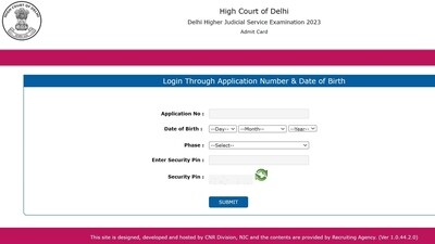 Delhi High Court releases admit card for Higher Judicial Service Mains Exam 2023 Delhi High Court releases admit card for Higher Judicial Service Mains Exam 2023