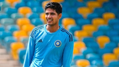 Shubman Gill could be ruled out of the World Cup tournament amid health issues (PTI) Shubman Gill could be ruled out of the World Cup tournament amid health issues (PTI)