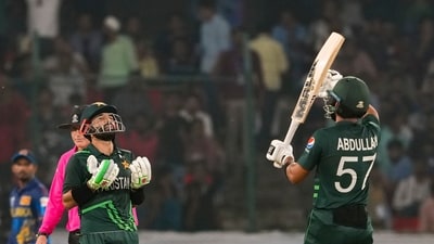 Rizwan's bullish brilliance seeped through the choice of shots (PTI) Rizwan's bullish brilliance seeped through the choice of shots (PTI)