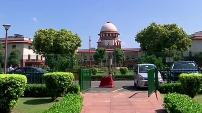 The Supreme Court building in New Delhi. (ANI) The Supreme Court building in New Delhi. (ANI)