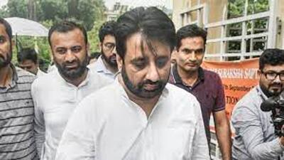 The PMLA investigation against the Okhla MLA is linked to complaint alleging illegal appointments and unauthorised renting of Waqf Board properties. (HT Photo) The PMLA investigation against the Okhla MLA is linked to complaint alleging illegal appointments and unauthorised renting of Waqf Board properties. (HT Photo)