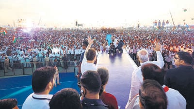 The assembly elections may be the first indicator of whether the Congress’s gambit of taking up the issue of the caste census. (File photo) The assembly elections may be the first indicator of whether the Congress’s gambit of taking up the issue of the caste census. (File photo)