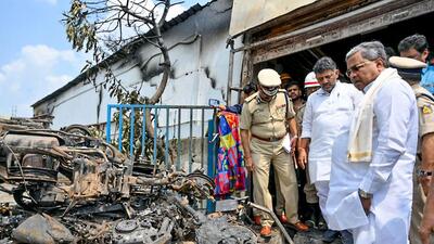 The decision was taken after chief minister Siddaramaiah and his deputy DK Shivakumar held a high-level meeting on Tuesday with senior officials at the chief minister’s home office Krishna in the state capital. (CM of Karnataka twitter) The decision was taken after chief minister Siddaramaiah and his deputy DK Shivakumar held a high-level meeting on Tuesday with senior officials at the chief minister’s home office Krishna in the state capital. (CM of Karnataka twitter)