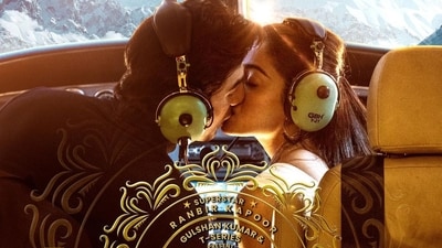 Ranbir Kapoor and Rashmika Mandanna feature on new Animal poster. Ranbir Kapoor and Rashmika Mandanna feature on new Animal poster.