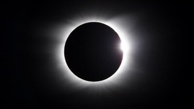An Annular Solar Eclipse or Ring of Fire happens when the Moon passes between the Sun and Earth while it is at its farthest point from Earth. (Getty Images/iStockphoto) An Annular Solar Eclipse or Ring of Fire happens when the Moon passes between the Sun and Earth while it is at its farthest point from Earth. (Getty Images/iStockphoto)