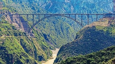 Iconic undertakings like the Statue of Unity, the Chenab Bridge, and the Atal Tunnel are emblematic of the government’s dedication to building infrastructure. (PTI) Iconic undertakings like the Statue of Unity, the Chenab Bridge, and the Atal Tunnel are emblematic of the government’s dedication to building infrastructure. (PTI)