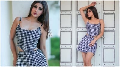 Mouni Roy is an absolute fashionista. The actor keeps slaying fashion goals like a pro with snippets from her fashion diaries on her Instagram profile on a regular basis. From acing casual looks to ethnic goals to formal fashion, Mouni can do it all. The actor, on Tuesday, drove our midweek blues away with a string of pictures. (Instagram/@imouniroy) Mouni Roy is an absolute fashionista. The actor keeps slaying fashion goals like a pro with snippets from her fashion diaries on her Instagram profile on a regular basis. From acing casual looks to ethnic goals to formal fashion, Mouni can do it all. The actor, on Tuesday, drove our midweek blues away with a string of pictures. (Instagram/@imouniroy)