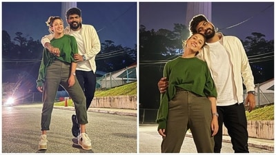 Vignesh Shivan has shared new pics with Nayanthara.