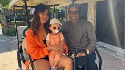 Priyanka Chopra welcomed Vishal Bharadwaj to her home on Monday. Priyanka Chopra welcomed Vishal Bharadwaj to her home on Monday.