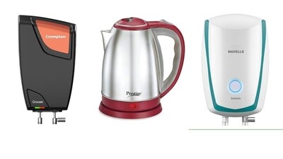 Amazon Sale 2023: It's the right time to buy geysers and electric kettles. Amazon Sale 2023: It's the right time to buy geysers and electric kettles.