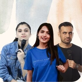 (L to R) Gurleen Pannu, Shreya Priyam Roy and Chirag Panjwani aim to leave you rolling on the floor laughing tonight. (L to R) Gurleen Pannu, Shreya Priyam Roy and Chirag Panjwani aim to leave you rolling on the floor laughing tonight.
