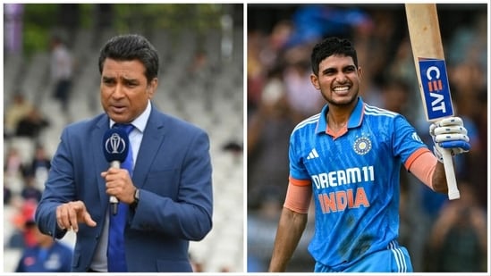 Gill is ruled out of India’s World Cup clash against Afghanistan due to an illness (AFP-Getty Images)