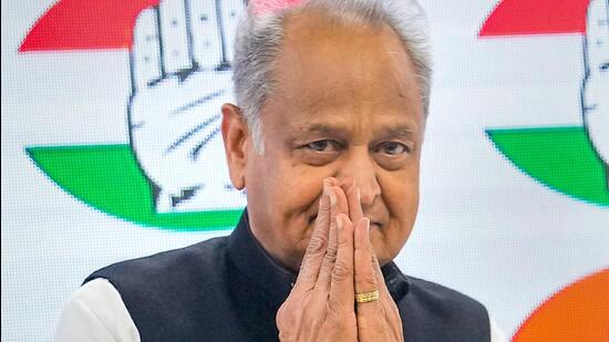 Rajasthan chief minister Ashok Gehlot. (PTI)