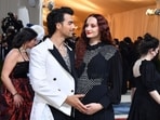 Joe Jonas and Sophie Turner arrive for the 2022 Met Gala at the Metropolitan Museum of Art. (File Photo/ AFP)