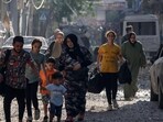 Israel-Palestine Latest: Palestinians evacuate a neighbourhood in Gaza City. Israel-Palestine Latest: Palestinians evacuate a neighbourhood in Gaza City.