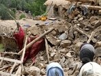 The initial quake was followed by a series of powerful aftershocks. (File) The initial quake was followed by a series of powerful aftershocks. (File)